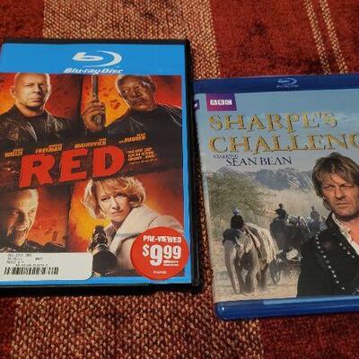 Lot 101: Assorted Previously Viewed BLUE RAY Movies 
