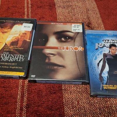 Lot 102: Assorted NEW Sealed DVD Movies 