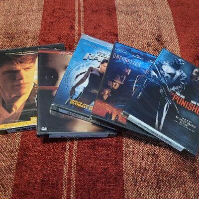 Lot 102: Assorted NEW Sealed DVD Movies 