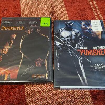 Lot 102: Assorted NEW Sealed DVD Movies 