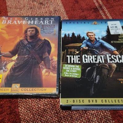 Lot 104: Assorted NEW Sealed DVD Movies