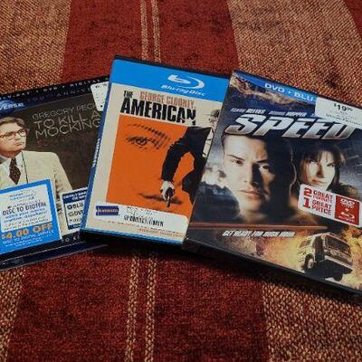 Lot 107: Assorted Previously Viewed BLUE RAY Movies