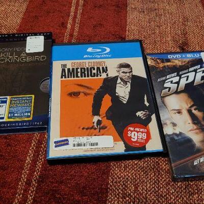 Lot 107: Assorted Previously Viewed BLUE RAY Movies