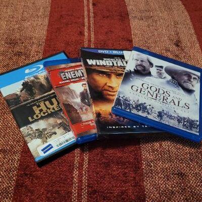 Lot 108: Assorted Previously Viewed BLUE RAY Movies 
