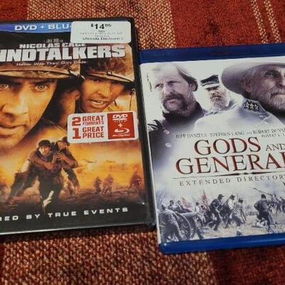 Lot 108: Assorted Previously Viewed BLUE RAY Movies 