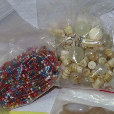 Rock, copper and misc Jewelry making supplies 