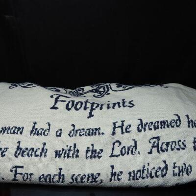 Footprints Throw