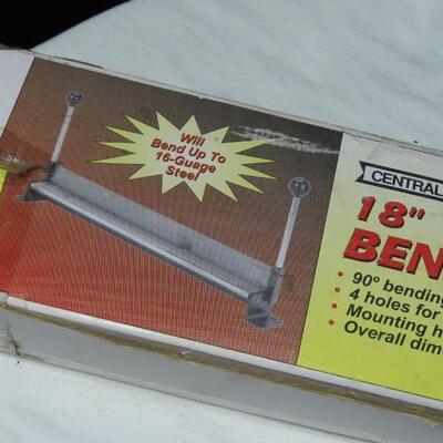 18" bending bar