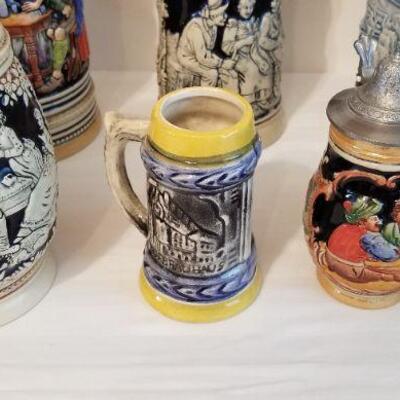 Lot #20  Lot of German and West German Decorative Steins
