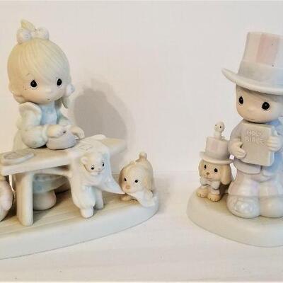 Lot #26  2  Retired Precious Moments Figurines