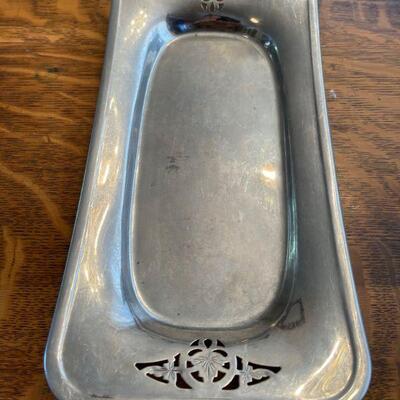 Art Nouveau silver tray 