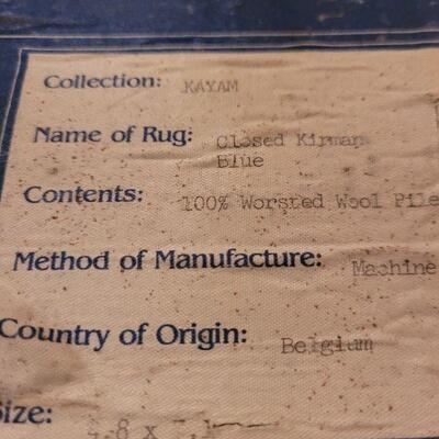 Lot 109: Belgium Wool Rug (4'8" Ã— 7'1")