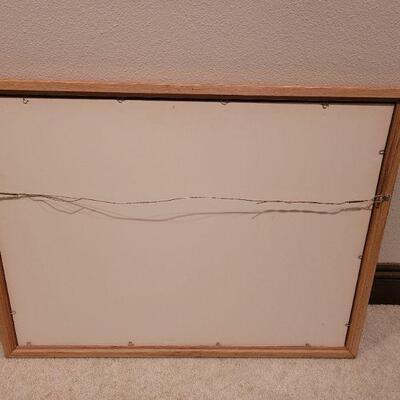 Lot 111:  Mitchell Mansanarez Print (Signed & Numbered) 30" Ã— 23"