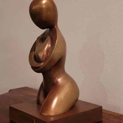 Lot 119: "Caring" Molded after Shray (circa 1998) Waxlander Gallery by Richard Walsh 