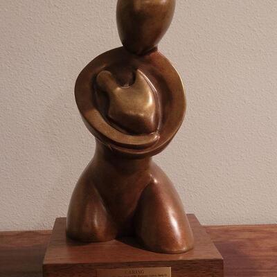 Lot 119: "Caring" Molded after Shray (circa 1998) Waxlander Gallery by Richard Walsh 