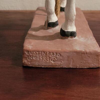 Lot 120:  Vintage Austin Productions Carousel Horse 15.5" Ã— 12"