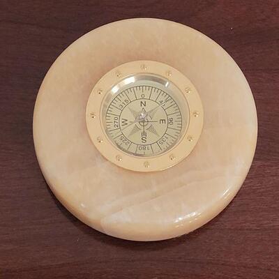 Lot 139: Marble Compass