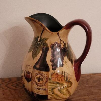 Lot 144: 9" Decorative Pitcher