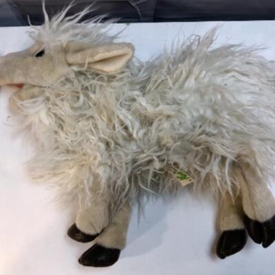 Vintage Folkmanis Puppets Sheep Goat Hand Puppet YD#020-1220-00070