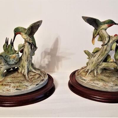 Lot #52  Pair of Andrea Porcelain Bird Figures