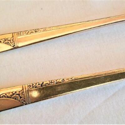 Lot #57  Set of vintage Silver Plate Flatware in Box
