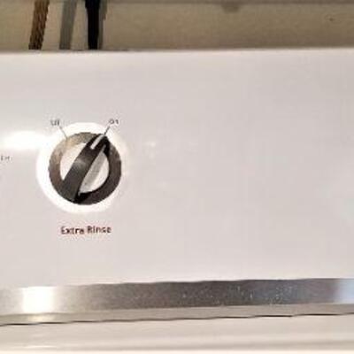 Lot #59  Matched Pair Whirlpool Washer and Gas Dryer