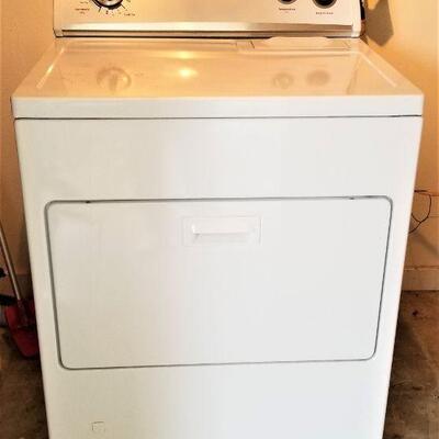 Lot #59  Matched Pair Whirlpool Washer and Gas Dryer