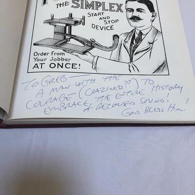 Lot 2 - Signed Phonograph Books