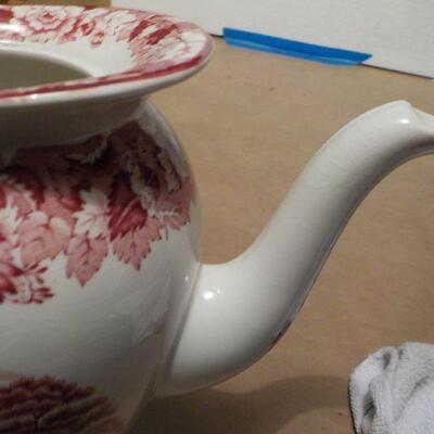 " Enoch Woods English Scenery", Woods Ware Tea pot.