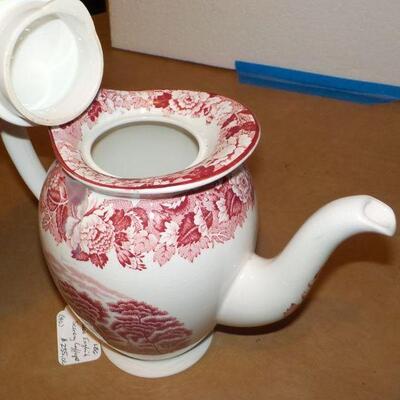 " Enoch Woods English Scenery", Woods Ware Tea pot.