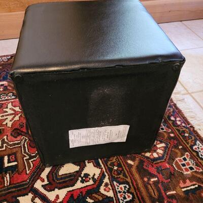 Lot 169: Small Cube Footstool 14"