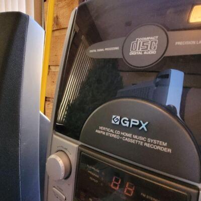Lot 177: GPX Home Music System with Remote & Manual -Works Great, Tested A++++