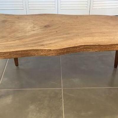 LOT#11D: Mid-Century Narra Wood Table
