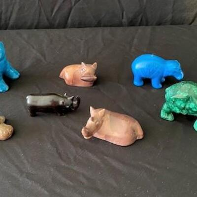 LOT#19MB1: Lot of Assorted Hippos