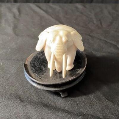 LOT#23MB1: Believed to be Ivory Elephant