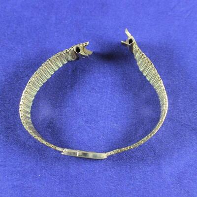 LOT#53J: Stamped 18K (But Tests 14K) Watch Band [40.9g]