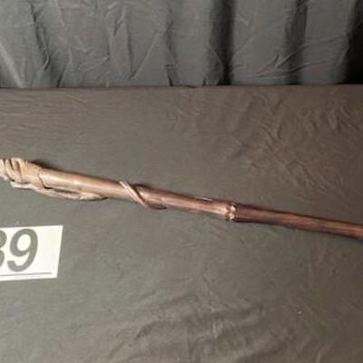 LOT#89LR: African Rosewood Cane #2