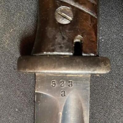 LOT#93LR: J.Sch German K98 Bayonet