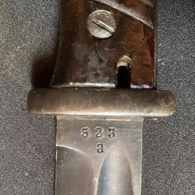 LOT#93LR: J.Sch German K98 Bayonet