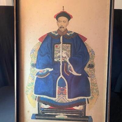 LOT#106LR: Chinese Ancestral Scroll