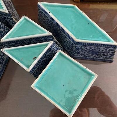 LOT#118LR: Late 19th Century Chinese Porcelain Tangram 