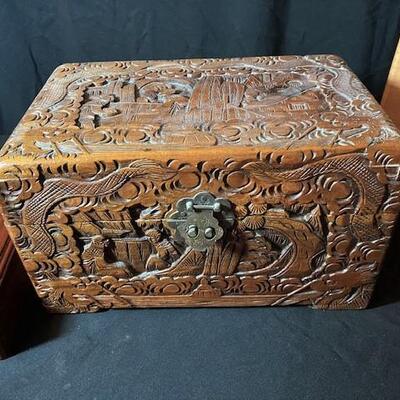 LOT#126LR: 3 Wooden Boxes