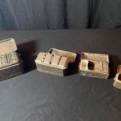 LOT#130LR: Areca/Batel Nut Boxes (Philippines?)