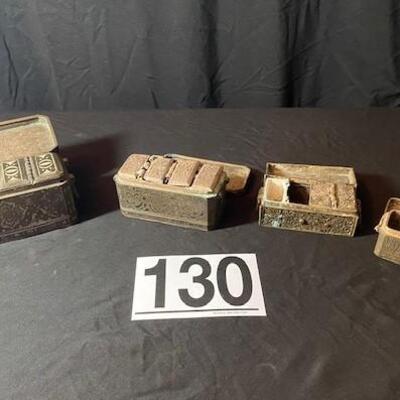 LOT#130LR: Areca/Batel Nut Boxes (Philippines?)