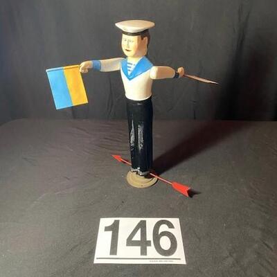 LOT#146LR: Yacht Weathervane