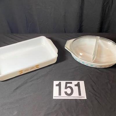 LOT#151LR: Pyrex & Fire King Lot