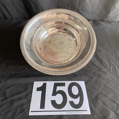 LOT#159J: Marked Sterling Reed & Barton Bowl [192g]