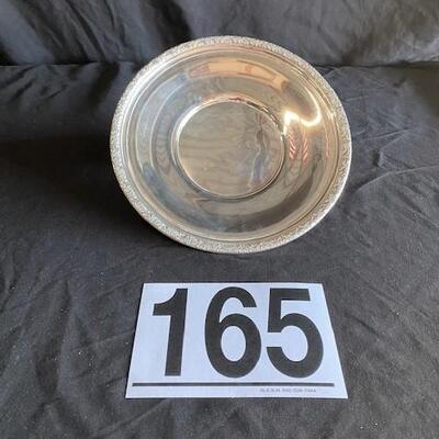 LOT#165J: Marked Alvin Sterling Bowl [207g]