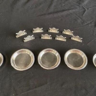 LOT#172J: Marked Sterling (Taxco & Other) Table Items [209g]