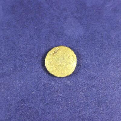 LOT#199J: Tested 18K Gold Round [22.2g]